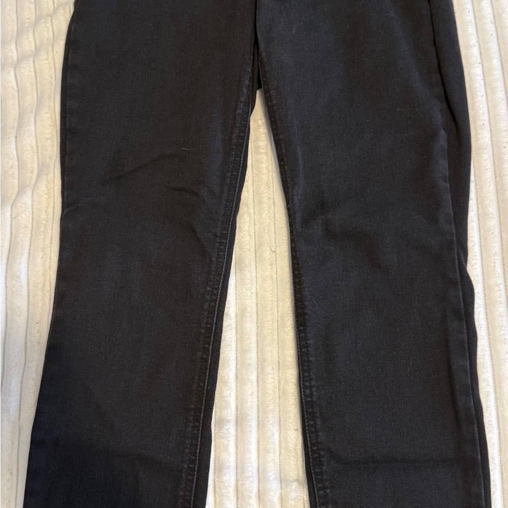 Black and Blue Denim Jeans